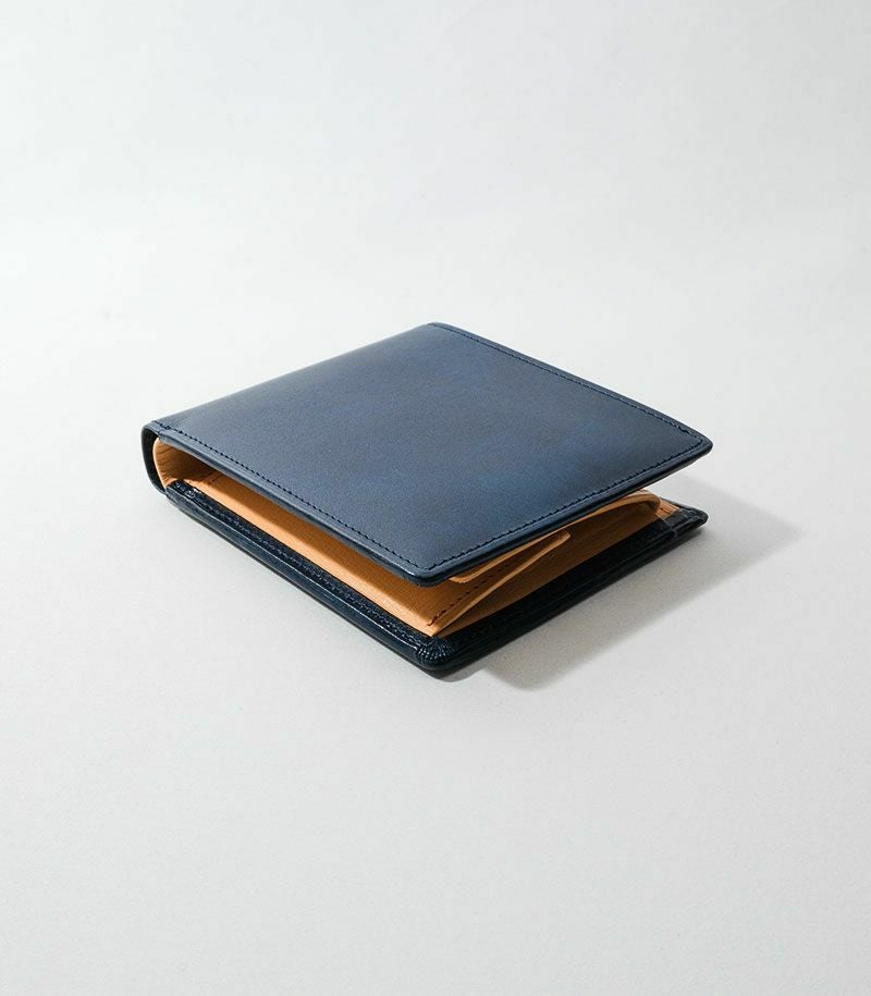 ボックス小銭入れ付き札入れ｜シラサギレザー |革製品CYPRIS（キプリス