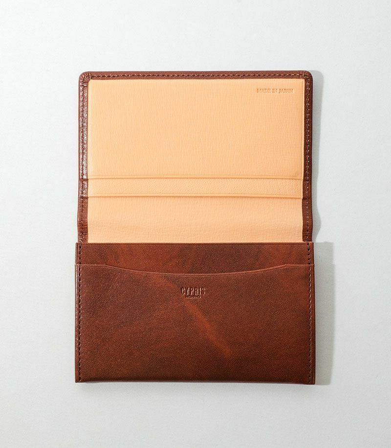 ササマチ名刺入れ｜シラサギレザー |革製品CYPRIS（キプリス）公式