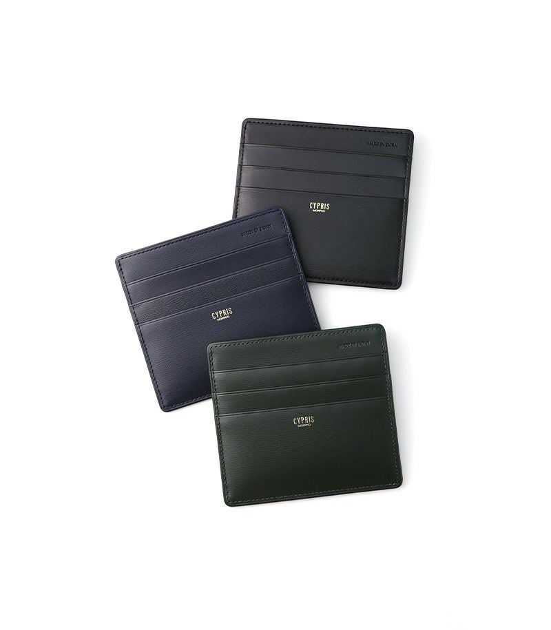 小銭入れ付きカードケース(マネーフラップ)｜ボックスカーフ |革製品