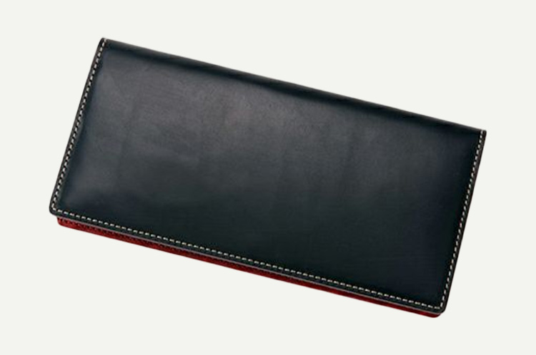 ラウンドファスナー長財布｜ブライドルレザー＆ルーガショルダー