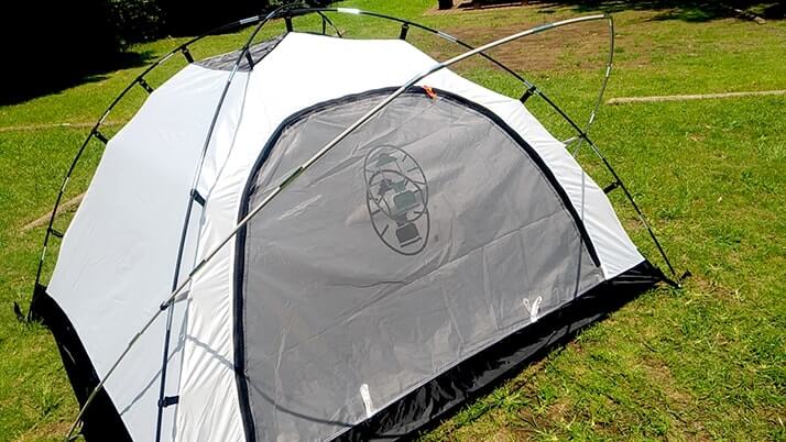 テント｜コールマンツーリングドームLX設営レビュー！デイキャンプして