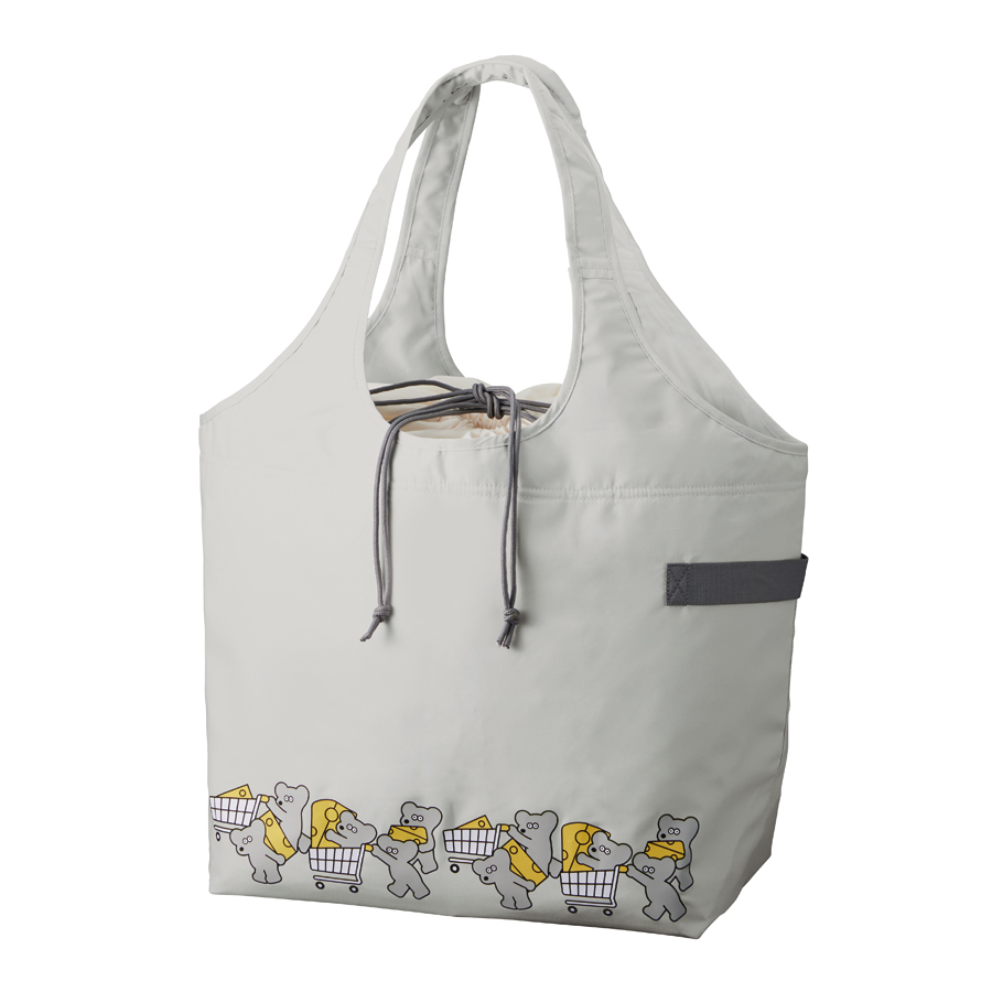 ねずみのANDY クルリトクーラービッグマルシェバッグ | MOTTERU