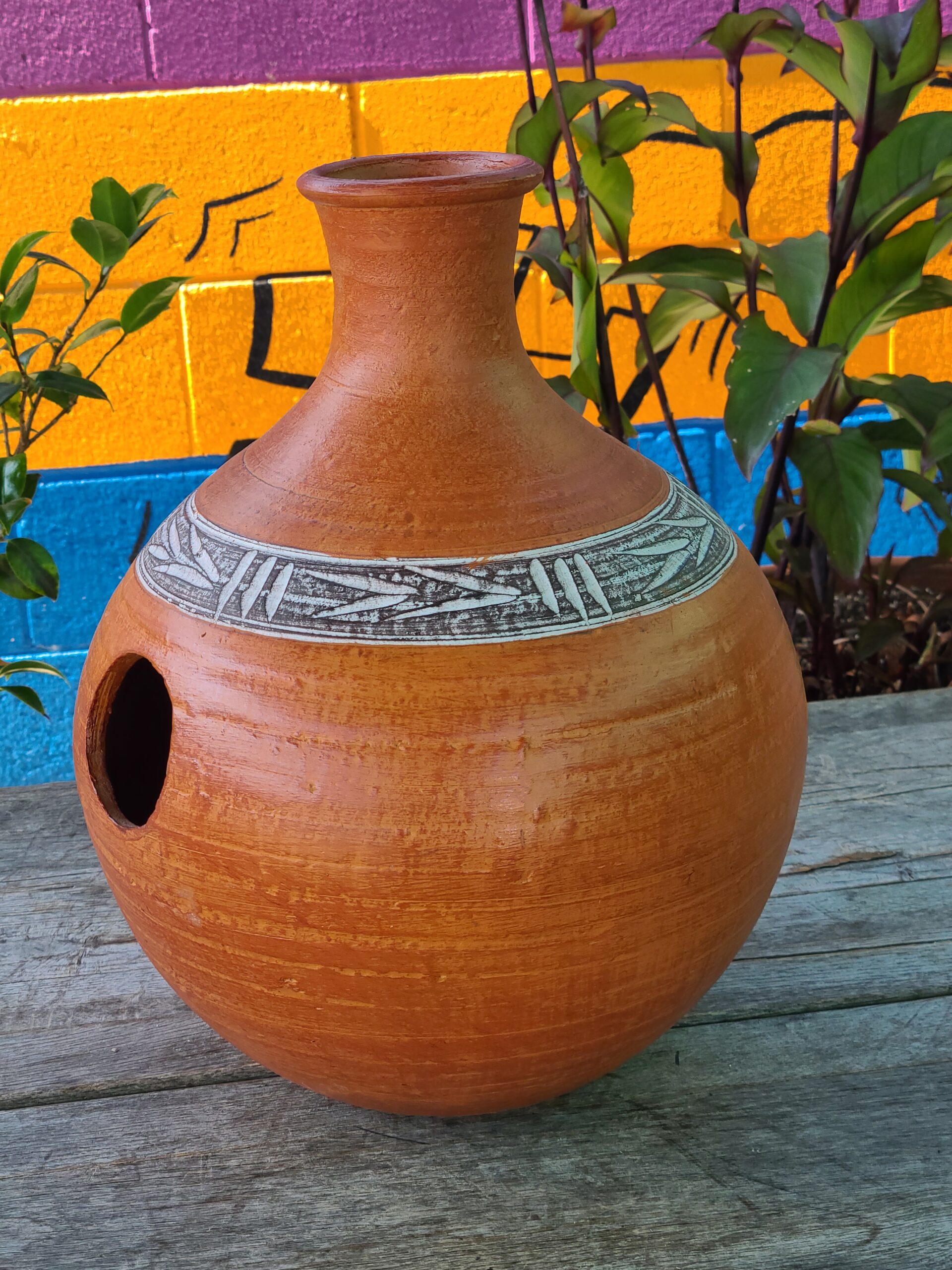 Ochre Glazed Udu – Motherland Music