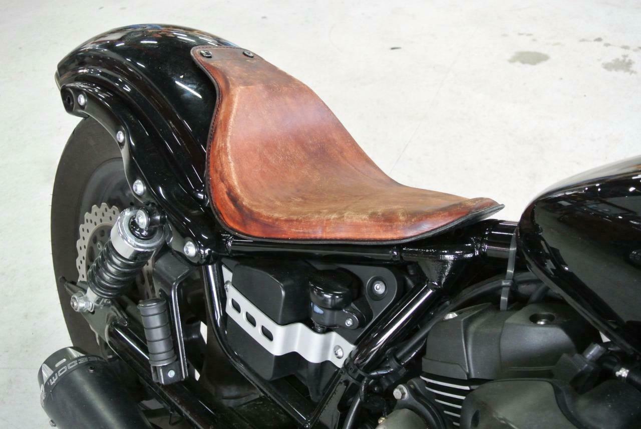 2014-2025 Yamaha Bolt Seat xvs950 R Spec Brown Distressed Leather