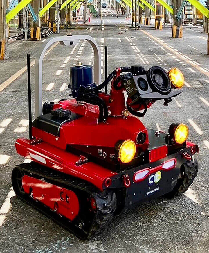 MOTIONNEX® | 消防機器人與移動平台的全方位解決方案