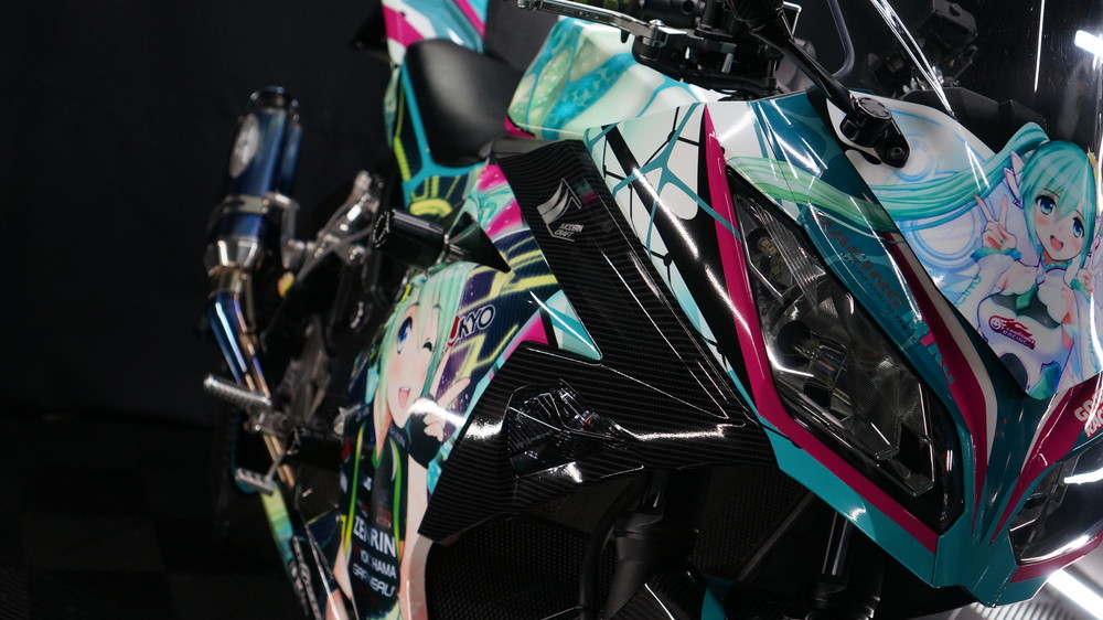 Ninja250『初音ミク』仕様 | Moto-Gallery