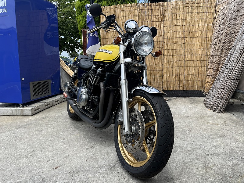 カワサキ ZEPHYR1100 イエローボールカスタム TMR
