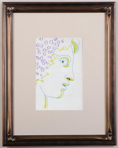 リトグラフの版画でジャン・コクトーが制作した絵「テアトル・11」をご購入