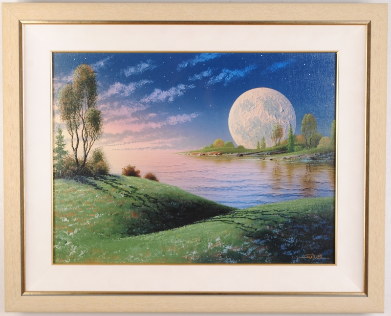 インテリアの絵画をジークレーの版画で制作したケン・ショットウェルの