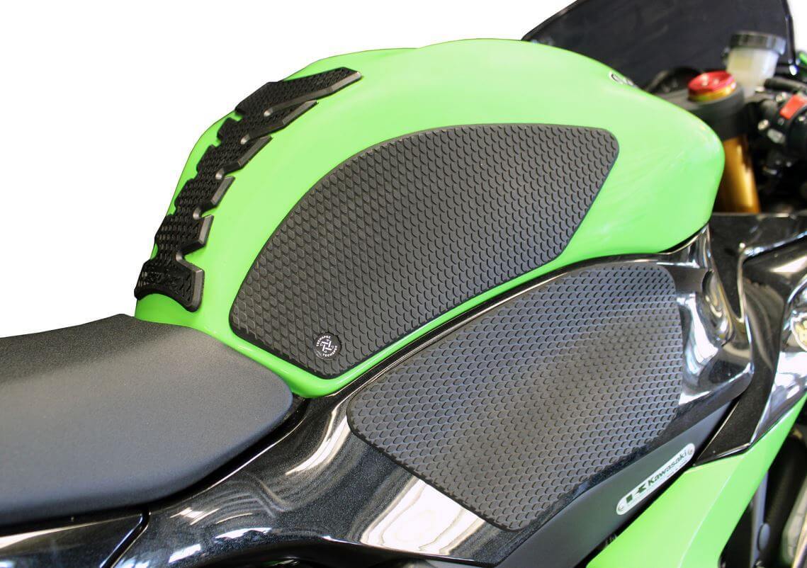 TechSpec Snakeskin Tank Grip Pads (5pcs) 13-25 Kawasaki ZX6R
