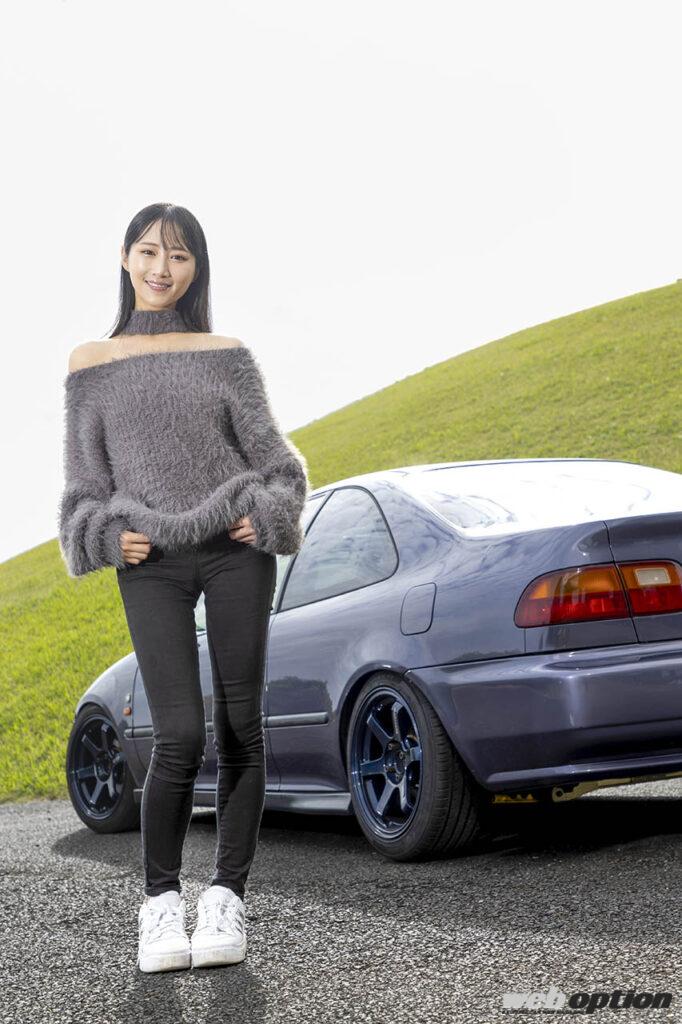 トップレースクイーン“川瀬もえ”がチューニングカーデビュー!?」AT限定