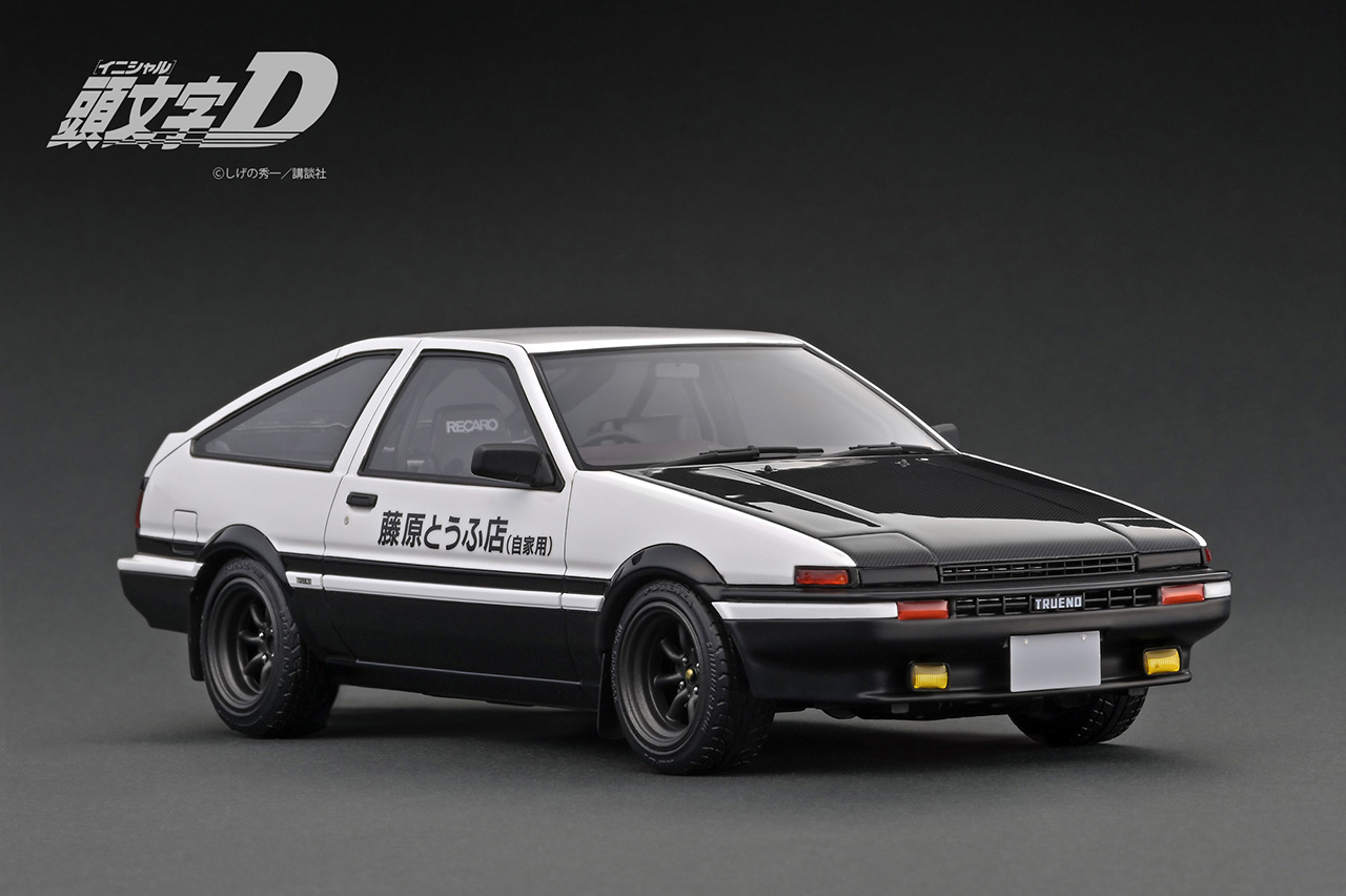 藤原拓海のフィギュア付き!?」イグニッションモデルが頭文字D仕様AE86