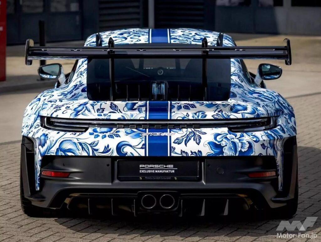 まるで陶器!? ワンオフデザインのポルシェ911GT3 RS発表へ！ポルシェ