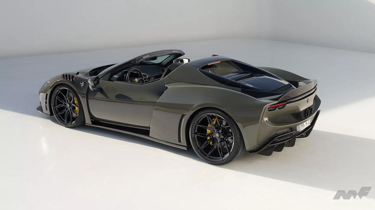 ノビテックチューンのフェラーリ「296GTS」はワイドボディキット＋868