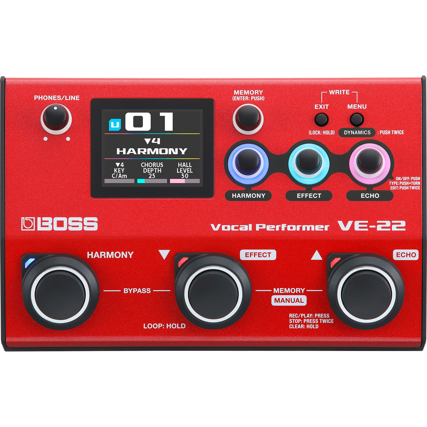 Boss VE-22 Vocal Performer – Motor City Guitar