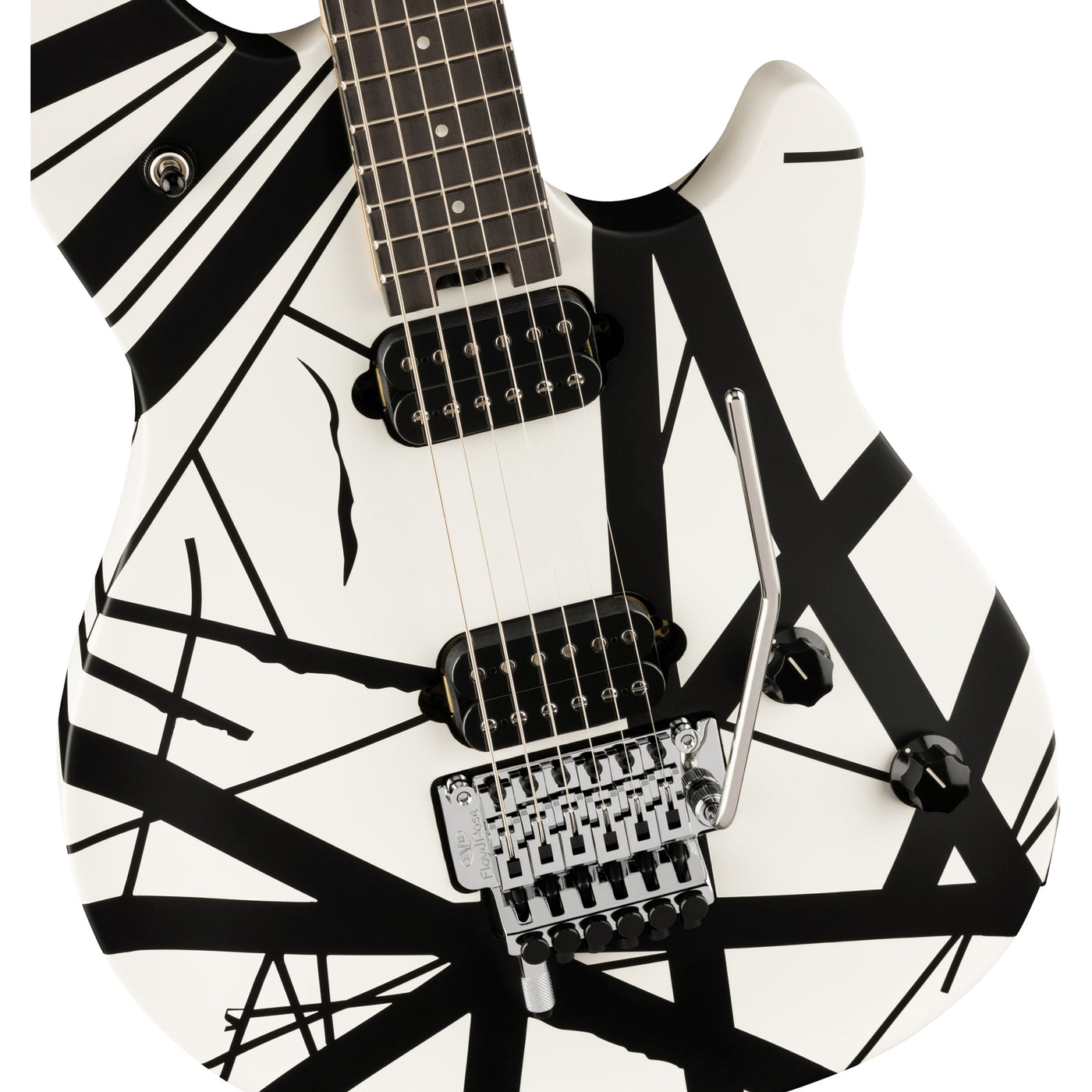EVH WG SPC B/W SATIN – Motor City Guitar