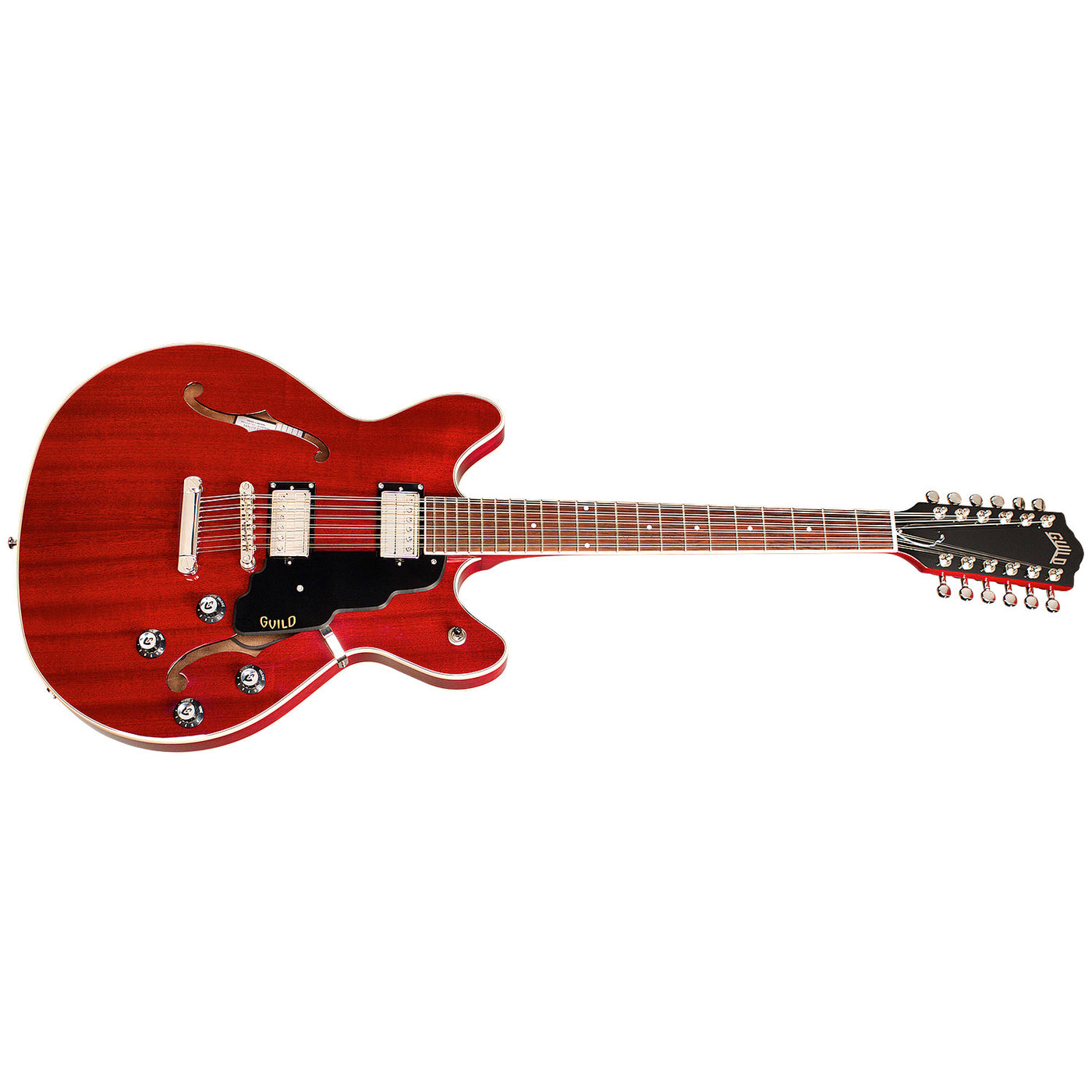 Guild Starfire I-12 Cherry Red – Motor City Guitar