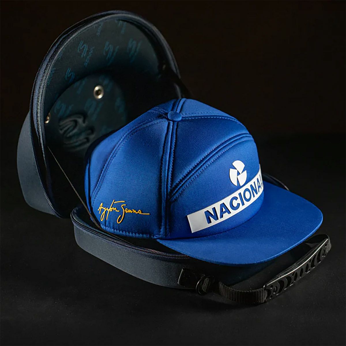 アイルトン・セナ 1984 オリジナル ナシオナル キャップ