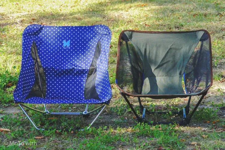 A-LITE｜メイフライチェアとHelinox｜グラウンドチェアの比較