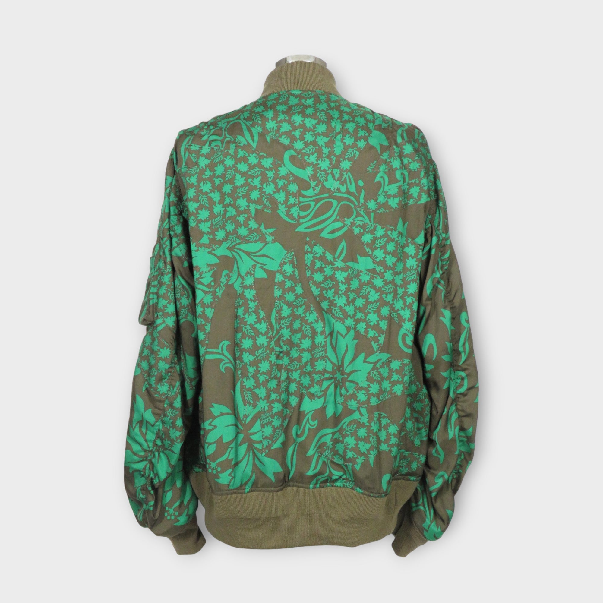 sacai Floral Embroidered Patch Blouson – mou by ACROPOLIS