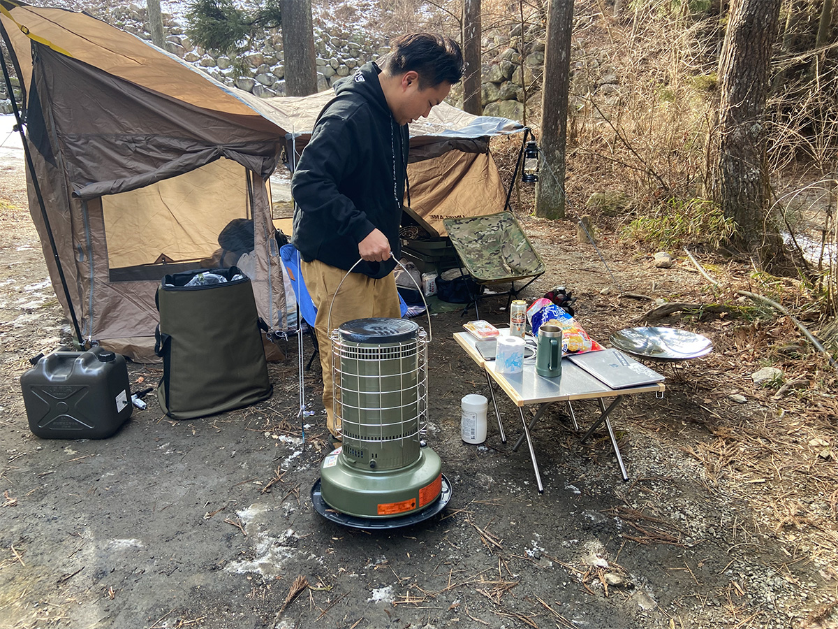 トヨトミ・ギアミッションKS-GE67レビュー｜冬キャンプを快適に！