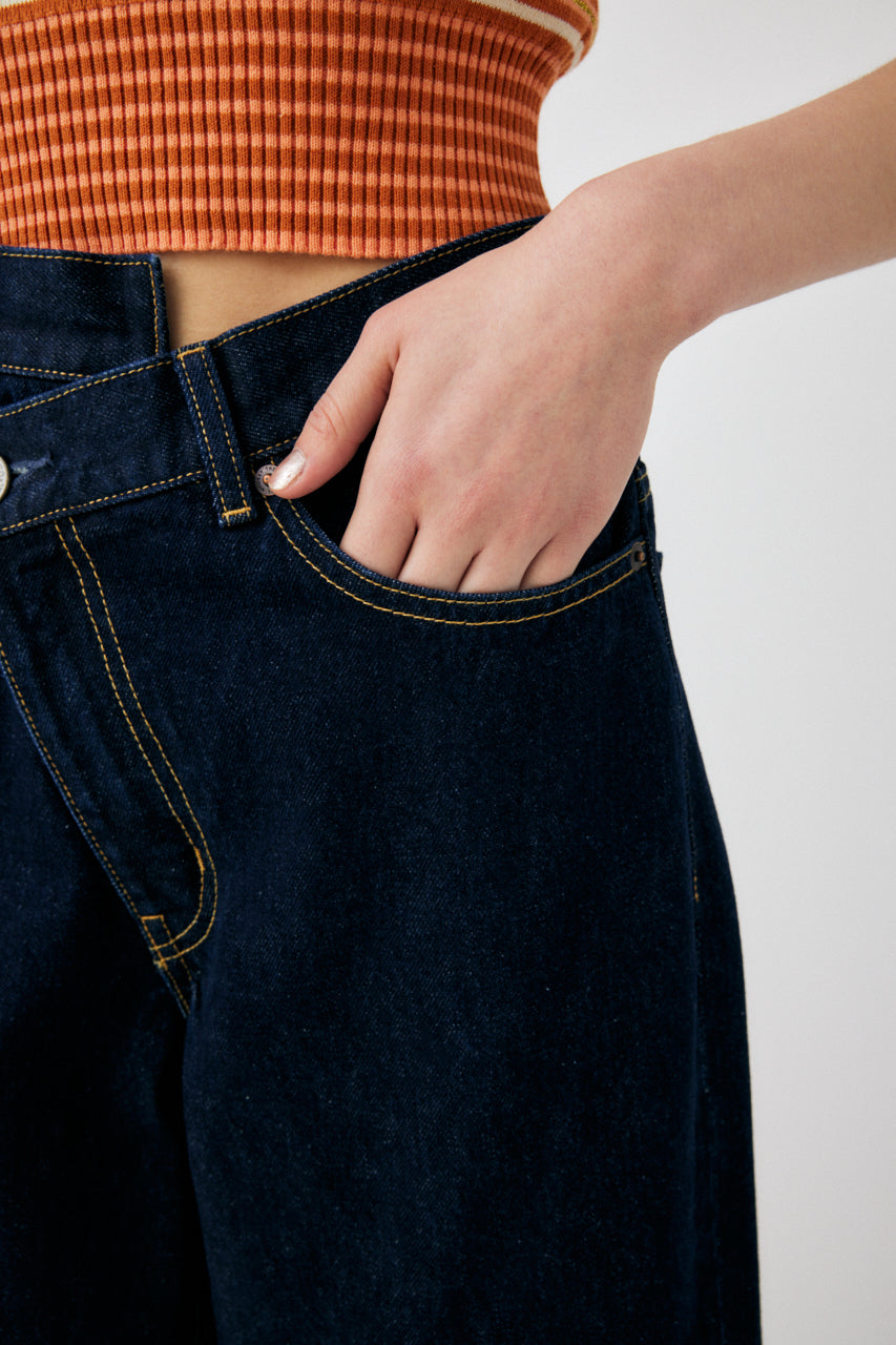 Cross Waist Wide Straight – MOUSSY