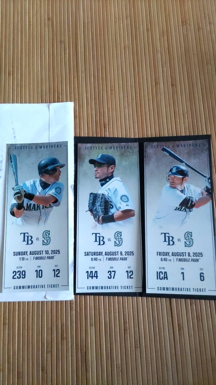 2025年8月9日シアトル】感動のリタイアメント・ナンバー・セレモニー