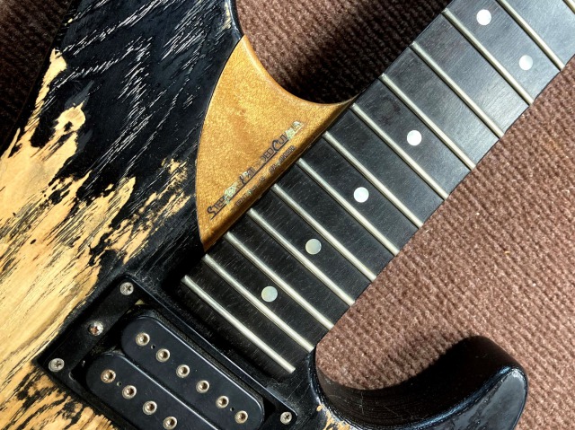 作業日誌】Washburn(USA) N4 ネック折れ修理 - Mirage Leaf Craftworks