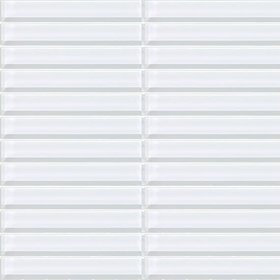 Shop Daltile Color Wave Ice White CW01STJ11GS Tile & Stone