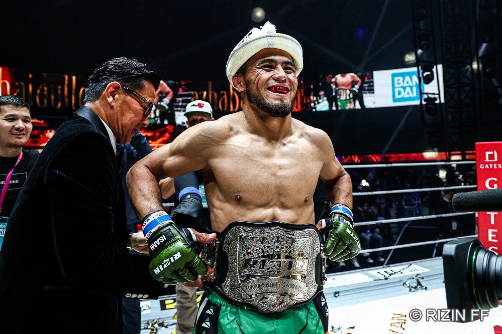 RIZIN OTOKOMATSURI】戦慄の62秒。シェイドゥラエフが右2発で