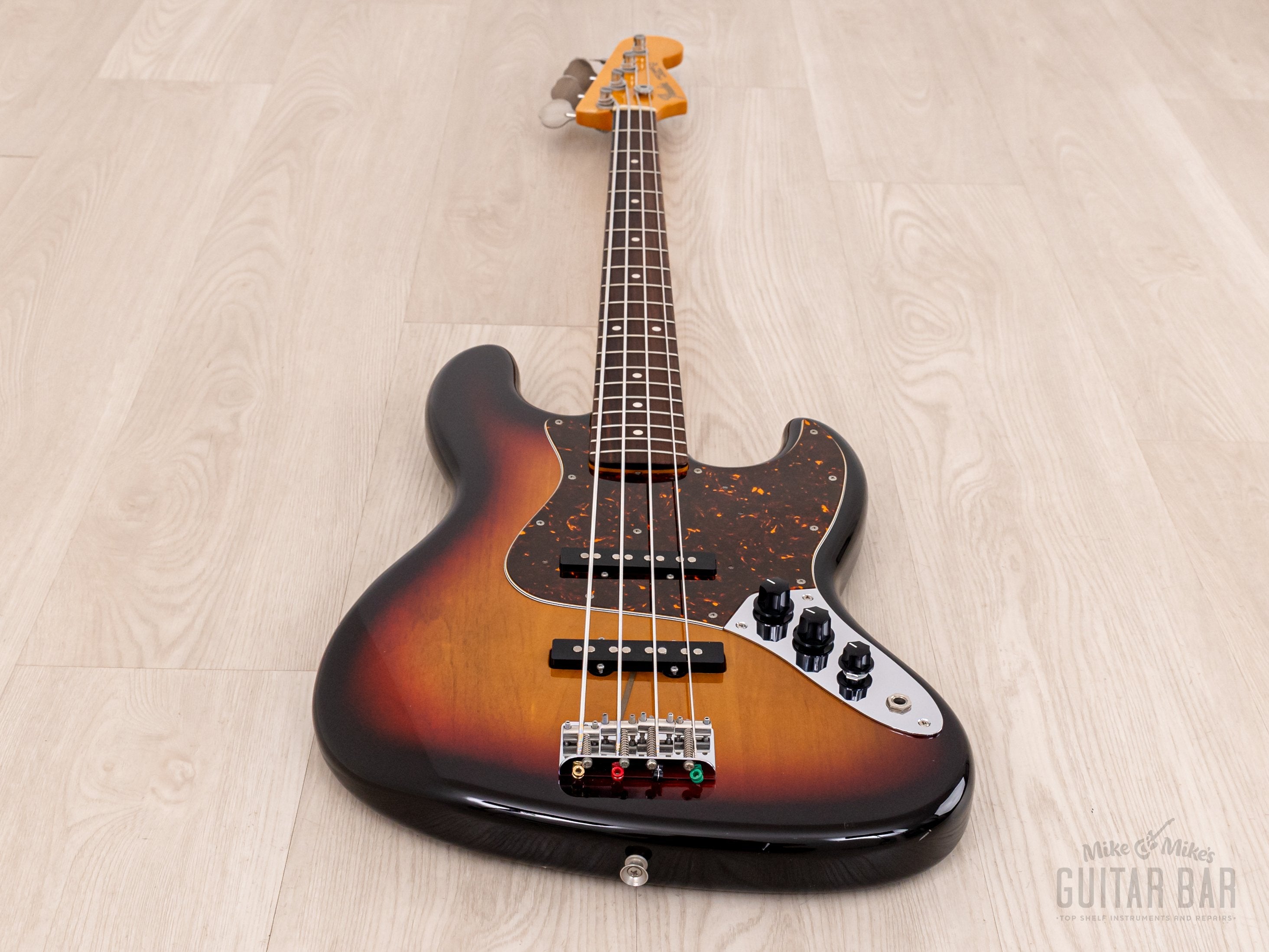 2007 Fender Jazz Bass '62 Vintage Reissue JB62 Sunburst, Japan CIJ