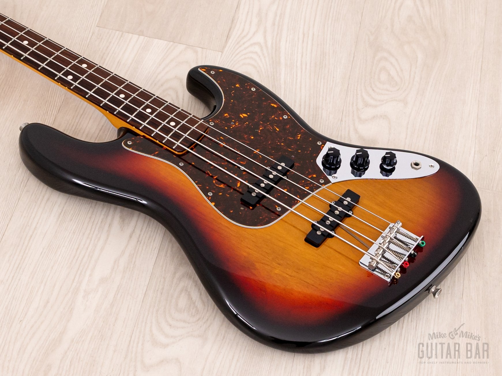 2007 Fender Jazz Bass '62 Vintage Reissue JB62 Sunburst, Japan CIJ