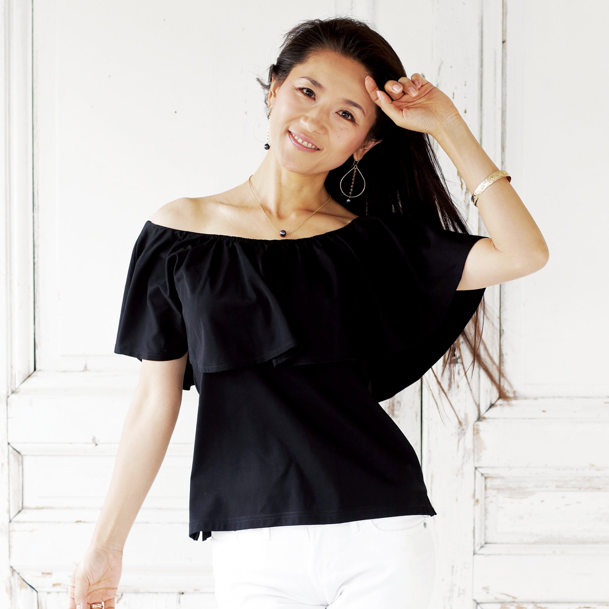 ケープトップス（ブラック） – MMJ Modernistic Japan