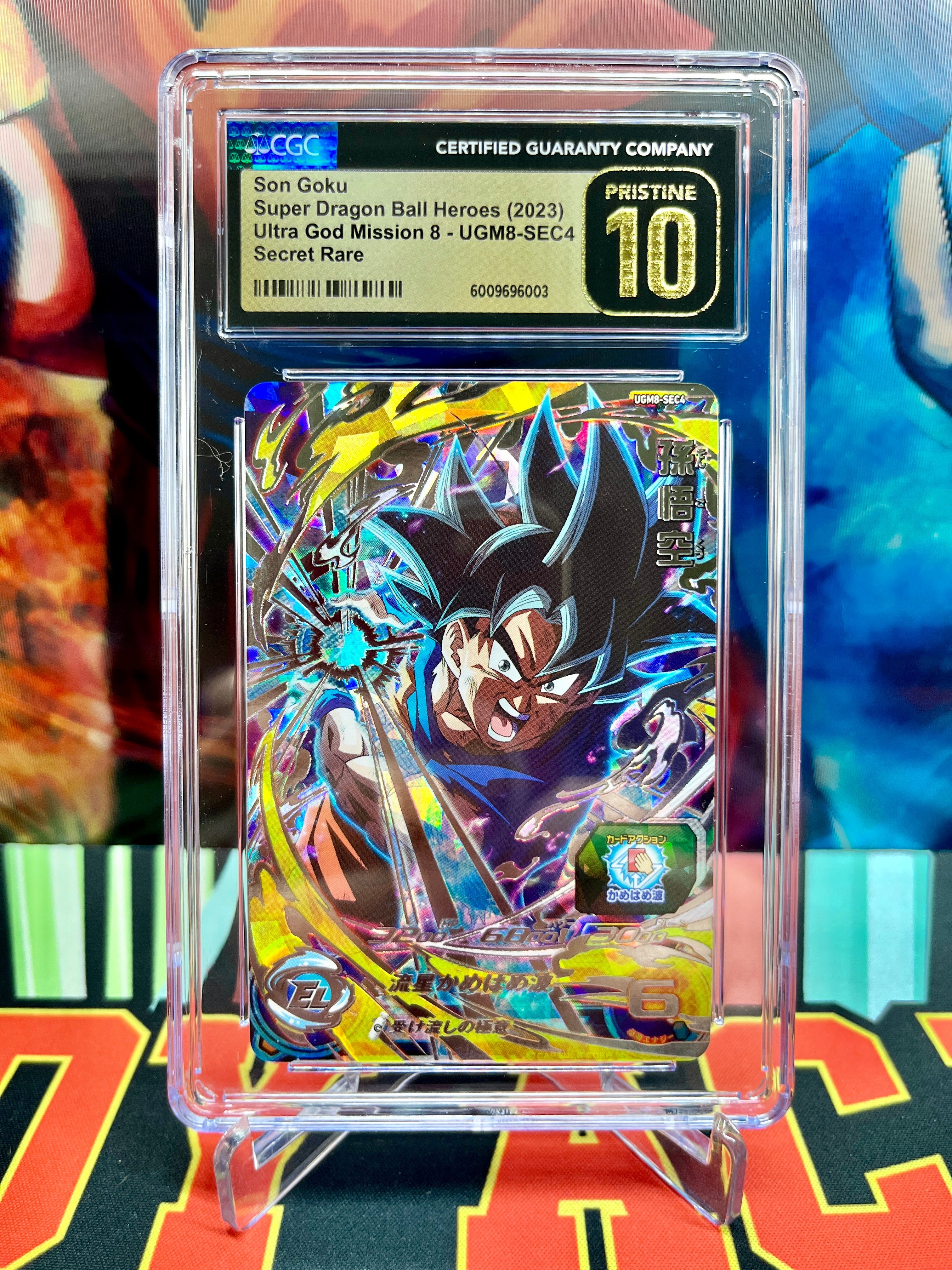 CGC 10 UGM8-SEC4 Son Goku Secret (2023)