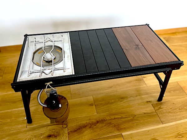 スノーピーク フラットバーナー IGTテーブル以外にもシンデレラ