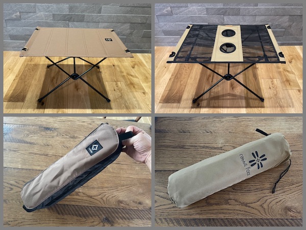 ヘリノックス テーブルワンにタクティカルテーブルM。類似品 互換性が