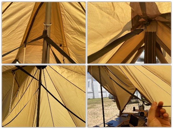 ゼクーL と 専用インナーテントをキャンプで使ってみて。ファミリー