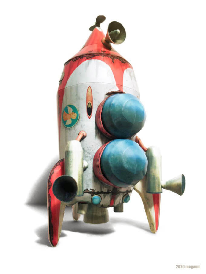 ドルフィン初号機 | mogami | ペーパークラフト設計