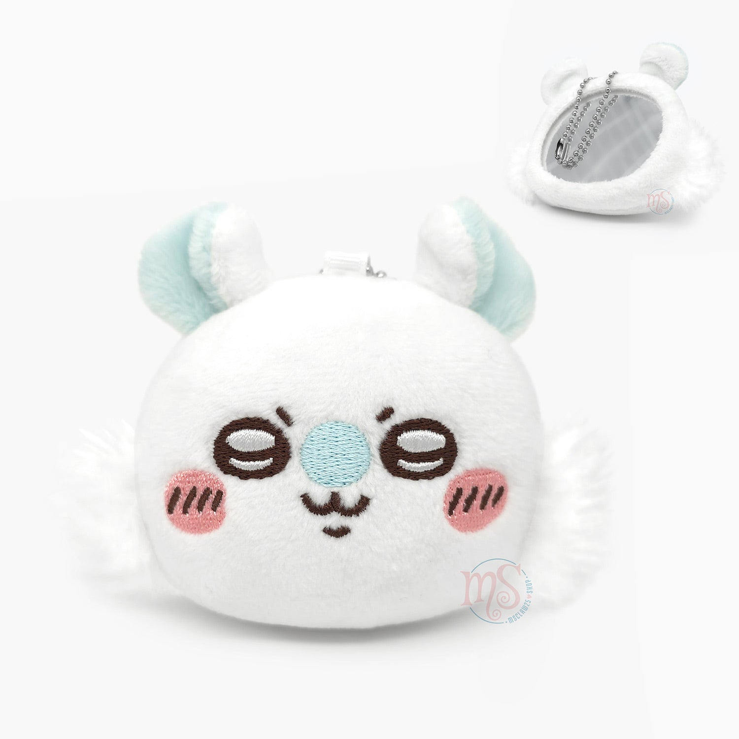 Chiikawa | Momonga Face Mini Plush Mirror – MSClaw25