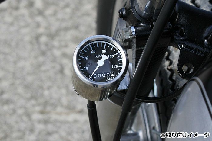 グッズ(GOODS) サイドマウントメーターキット φ48 SR400/500(01-02