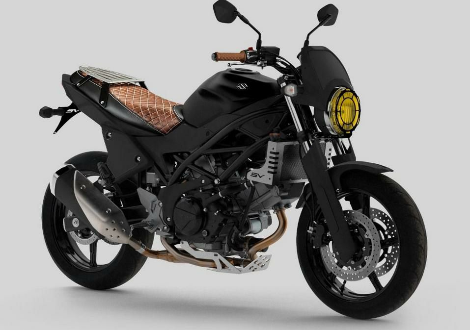 C-RACER シート ブラック SV650 16- | バイクカスタムパーツ専門店