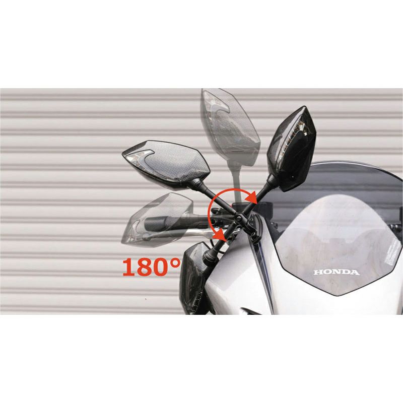 KIJIMA TECH06 シーケンシャルウィンカー付カウルマウントミラーセット