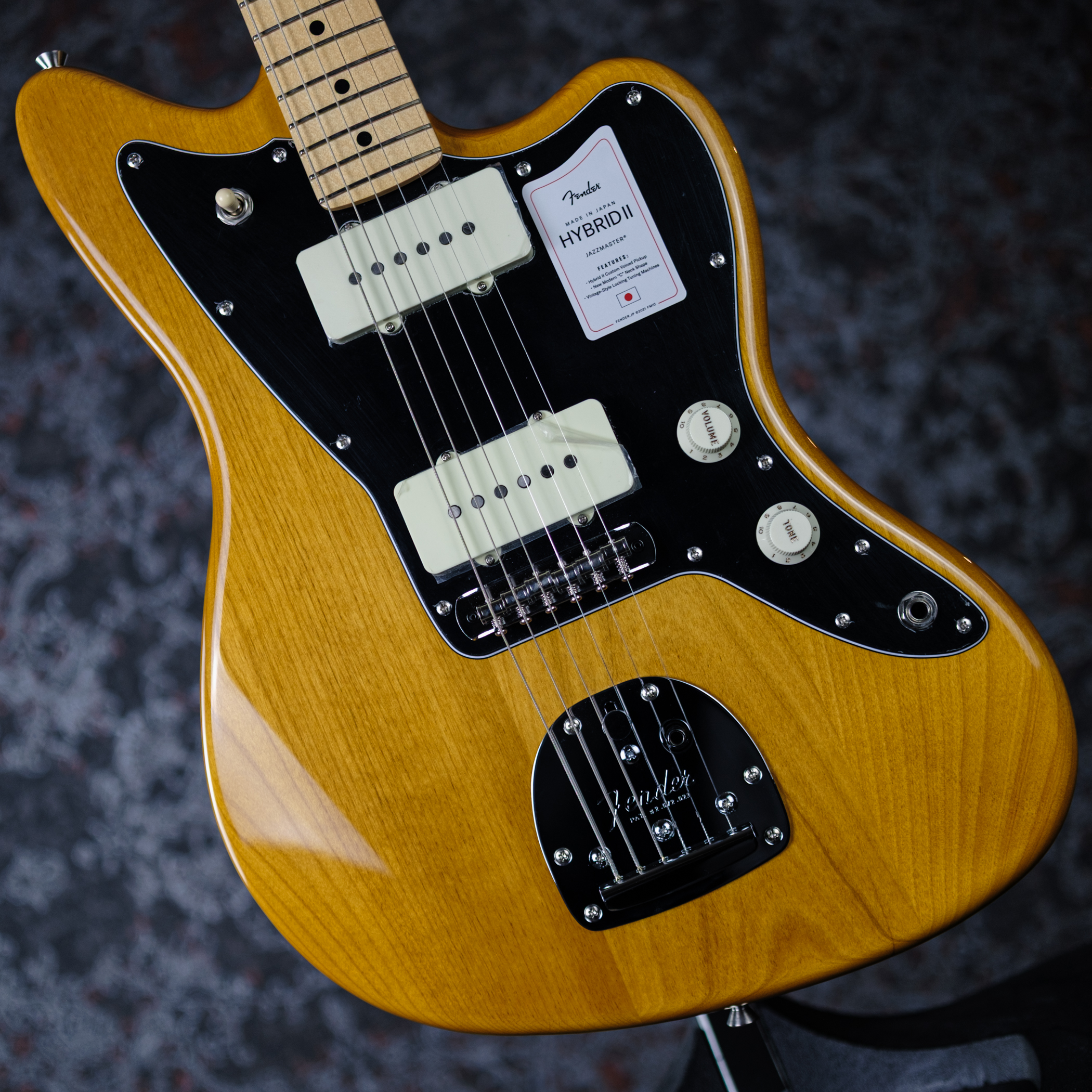 Fender Made in Japan Hybrid II Jazzmaster Vintage Natural/Maple