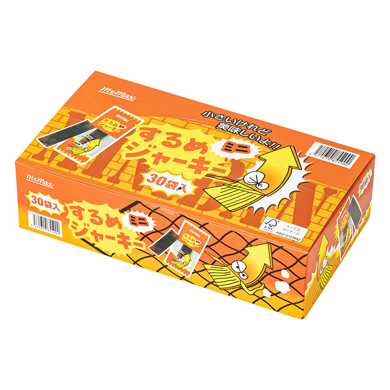 するめジャーキー 1箱(30袋入) ｜ ミスターマックスオンラインストア