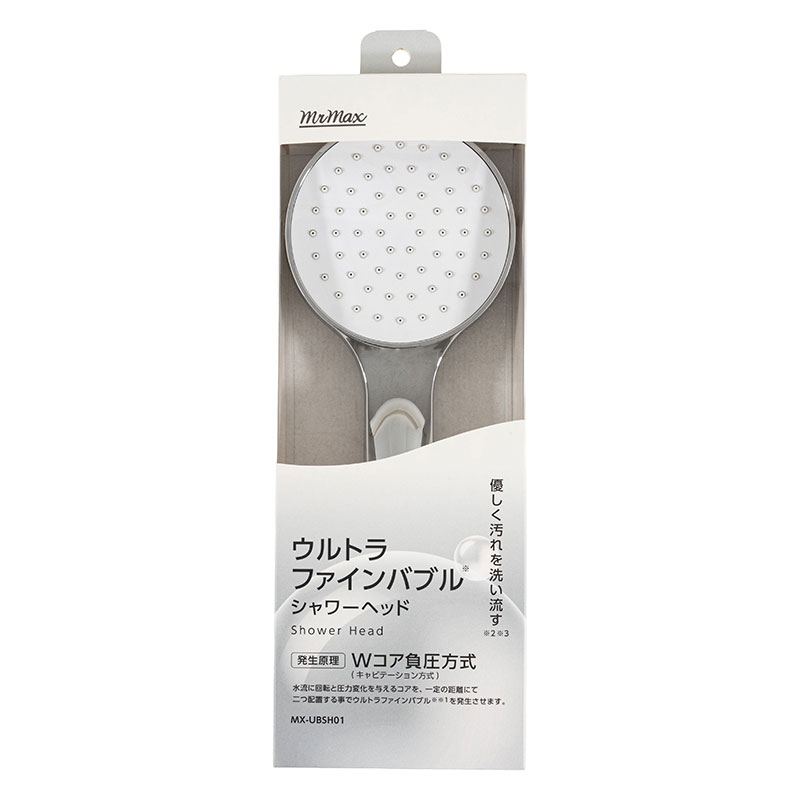 ウルトラファインバブル シャワーヘッド ｜ ミスターマックス
