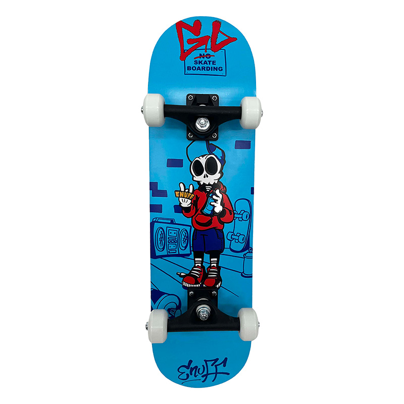 ジュニアスケートボード 28インチ スカル ｜ ミスターマックス