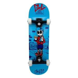 ジュニアスケートボード 28インチ スカル ｜ ミスターマックス