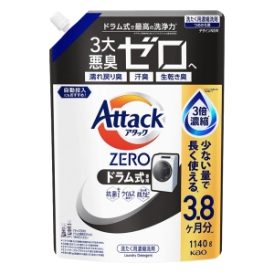 アタックZERO ドラム式用 つめかえ 1140g ｜ ミスターマックス