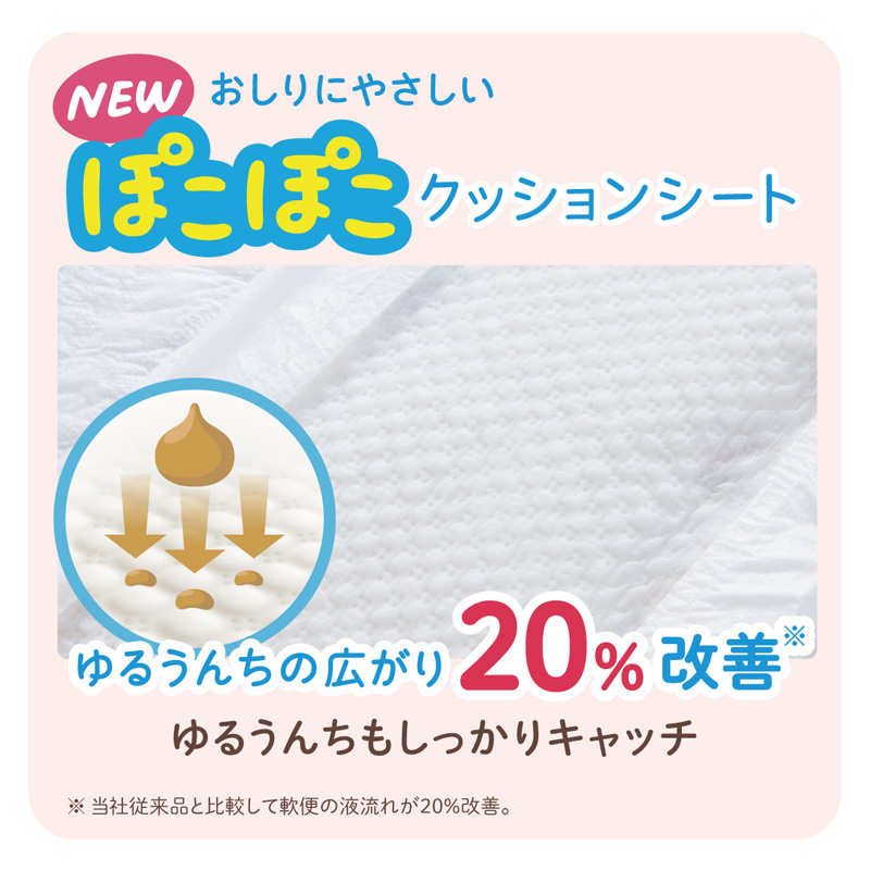 グーンプラス おむつ Sサイズ(4～8kg) テープ 敏感肌にやわらかタッチ