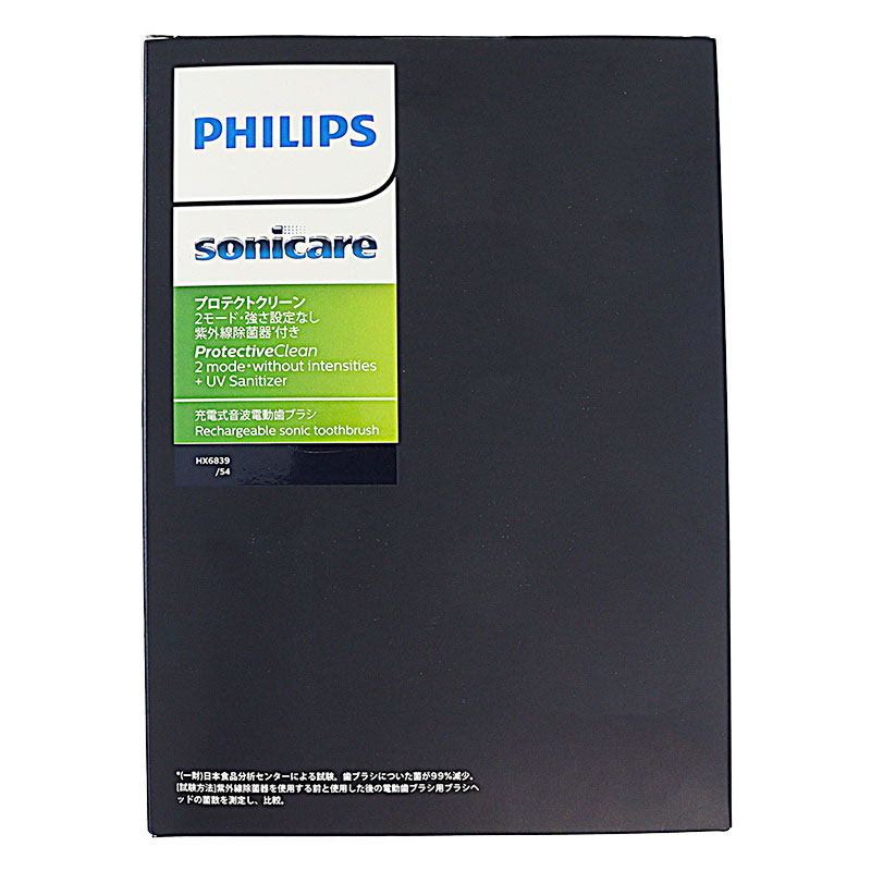 新品未開封PHILIPS sonicare プロテクトクリーン HX6839 Philips（フィリップス） 電動歯ブラシ 音波歯ブラシ 替えブラシ付き